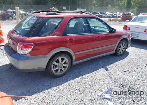 2007 Subaru Impreza Outback Sport из США, поврежденный, VIN JF1GG63637H803755
